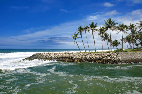 Kappil Beach in Kollam